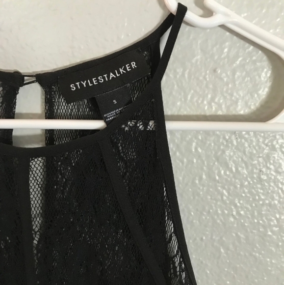 StyleStalker Lover Lace-Hem romper small NWOT - Picture 5 of 5